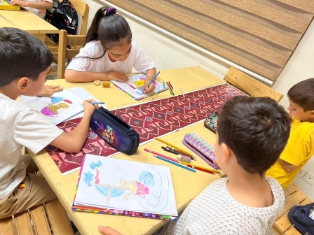 کلاس تابستانی نقاشی